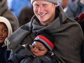 Prince Harry in Lesotho