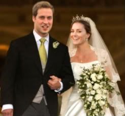 A mock-up photo of what William & Kates wedding might be like