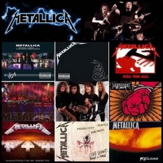 Metallica Discography 1983 - 2010. Click the image to open in full size.