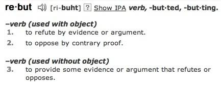 Rebuttal