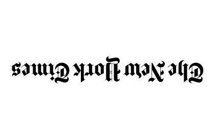 New-York-Times-Logo-upside-down