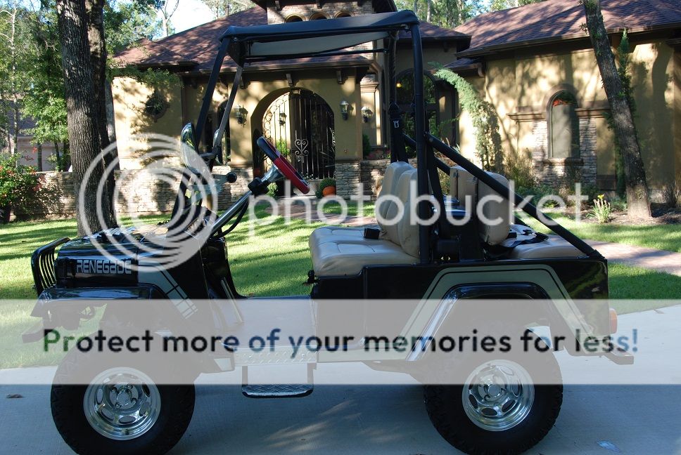 Golf Cart Custom Lifted Jeep Golf Cart