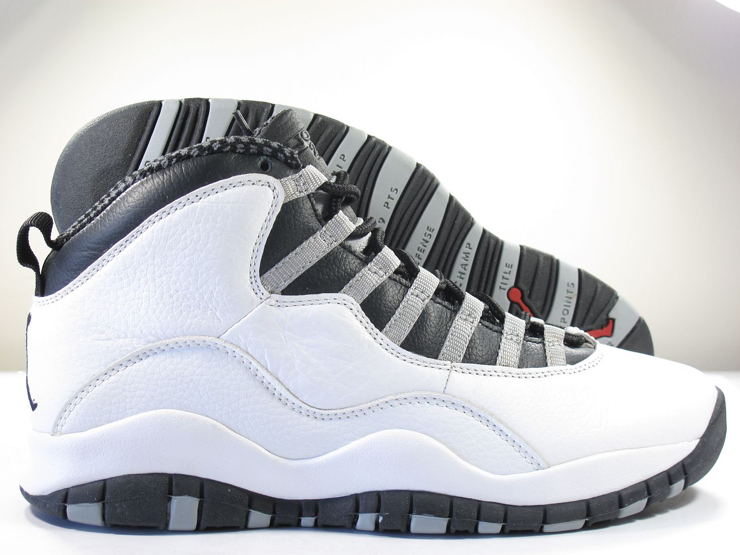 DS NIKE 2005 AIR JORDAN X OG RETRO 310805 101 STEEL 8 I III