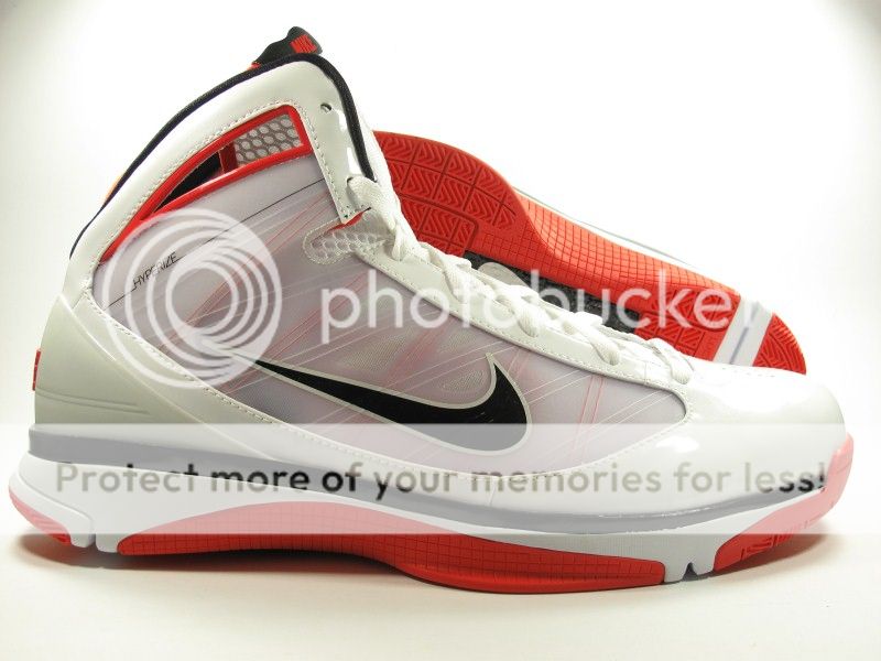 DS NIKE 2009 AIR HYPERIZE HOT RED 13 INFRARED MAX DUNK  