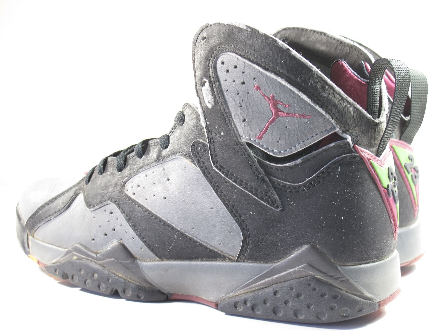 NIKE 1992 OG VINTAGE AIR JORDAN VII BORDEAUX 8 I III VI V IV