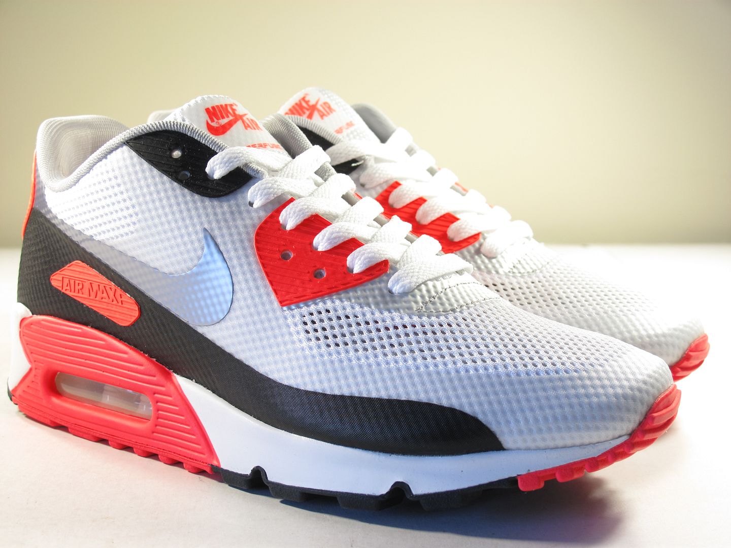 DS NIKE 2012 AIR MAX 90 HYPERFUSE NRG INFRARED 8.5 SAFARI