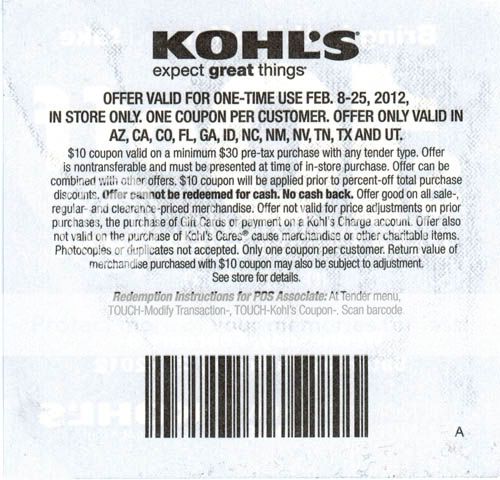 Offer valid for one time use February 08  February 25 ,2012. in 