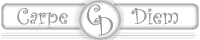 Carpe Diem © ("Seize the Day") banner