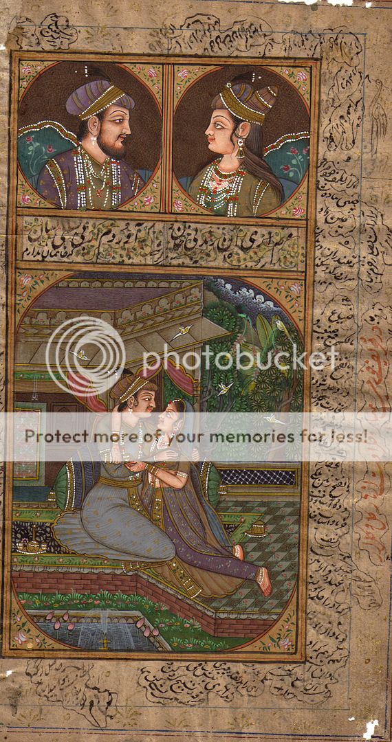 Moghal Mughal Mogul Miniature Painting Indo Islamic Art  