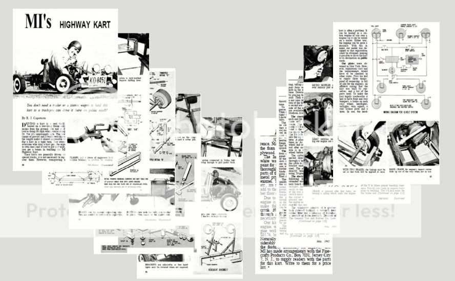 VINTAGE CLASSIC GO KART PLANS COPY  